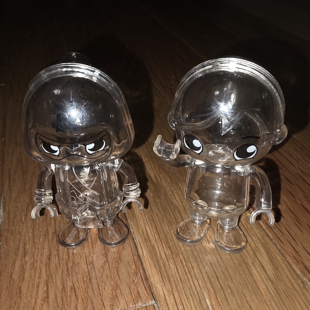 RYANS WORLD 2PCS Clear INVISIBLE Kids DISCONTINUED NO LONGER MADE